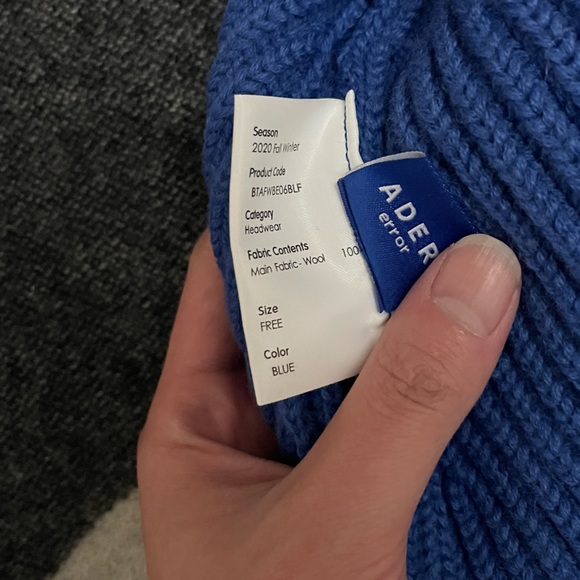 Ader error blue beanie - Picture 3 of 5